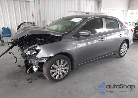 2019 Nissan Sentra S из США, поврежденный, VIN 3N1AB7AP1KY411552